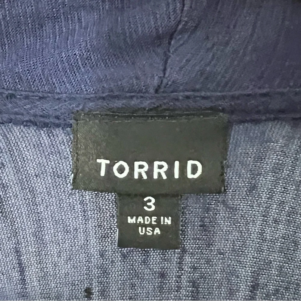 Torrid Open Front Duster Size 3 - Picture 4 of 7